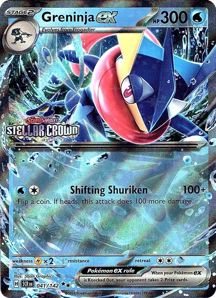 Greninja ex 041/142 — front