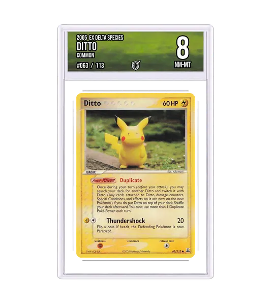Ditto 063/113 · BCG 8 NM-MT