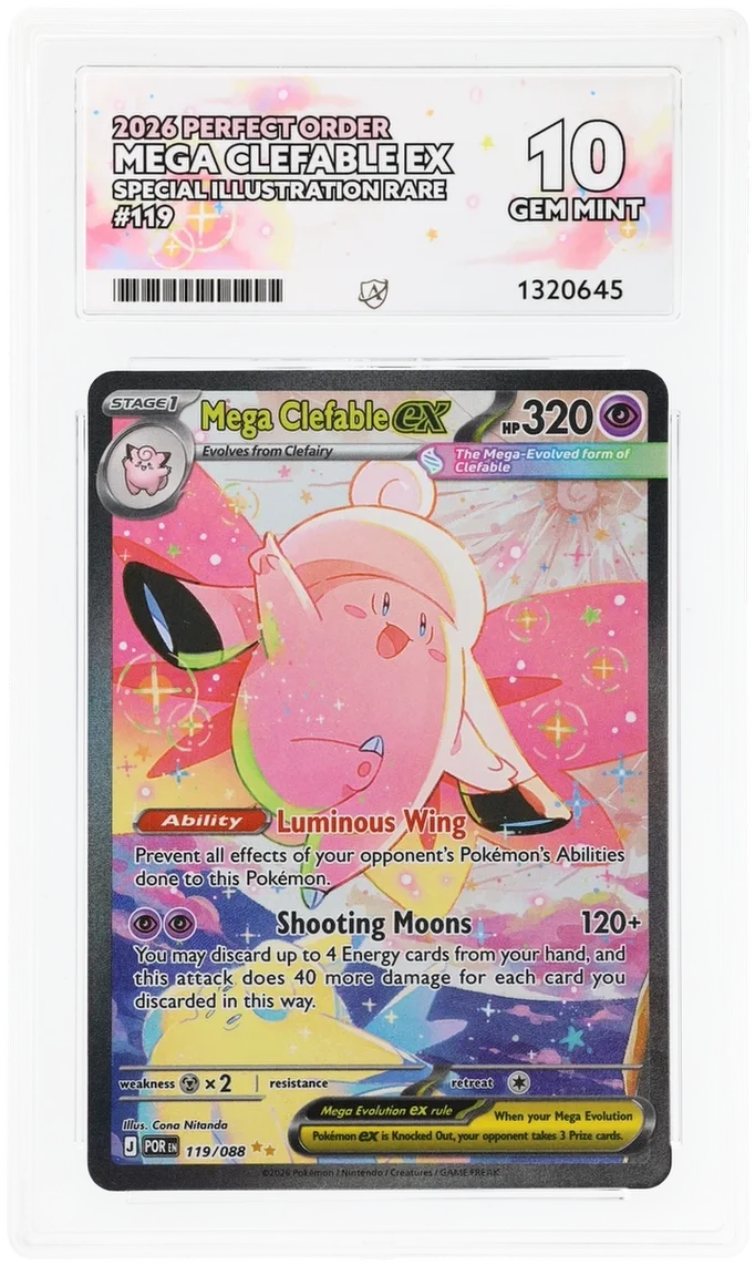 Mega Clefable EX 119/088 — front