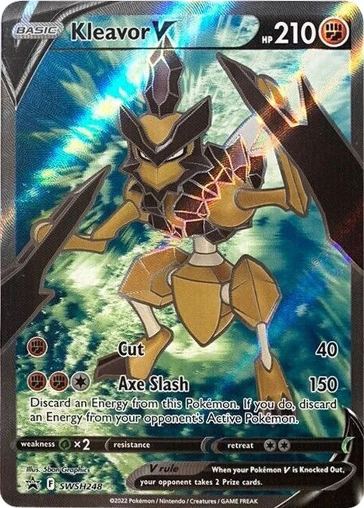 Kleavor V (Full Art) - SWSH248 — front