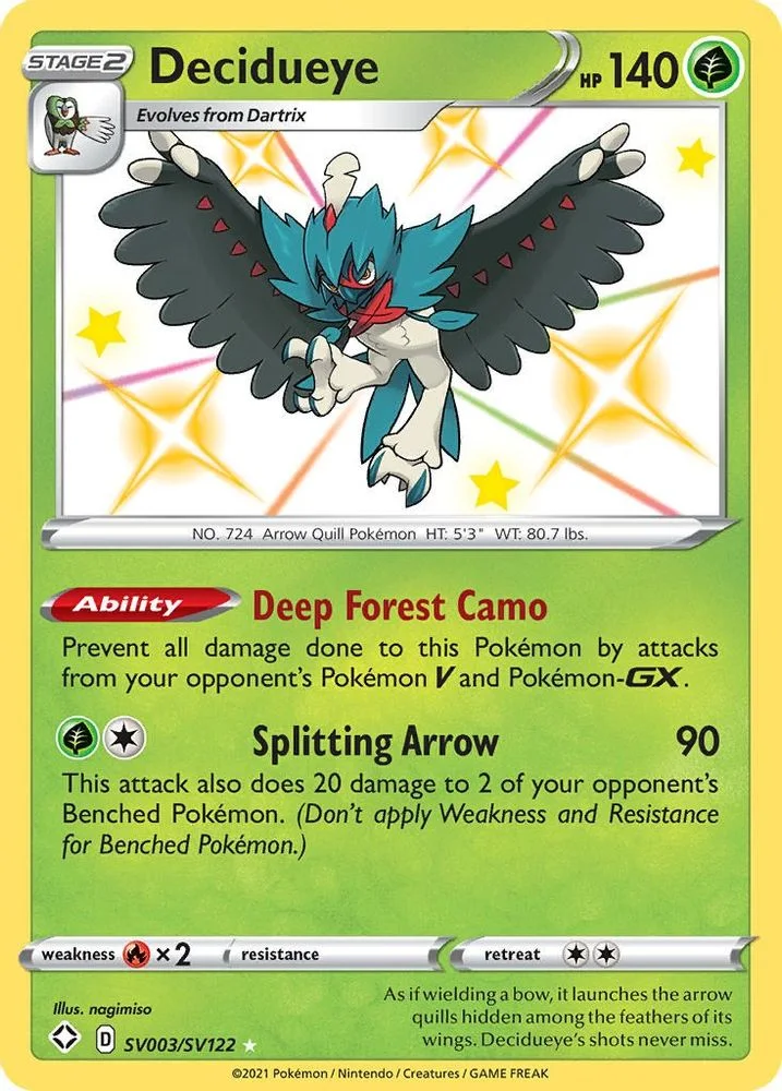 Decidueye SV003/SV122 — front