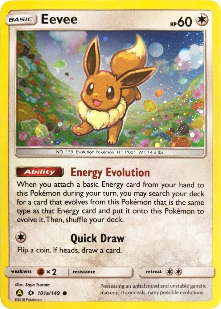 Eevee - 101a/149 — front