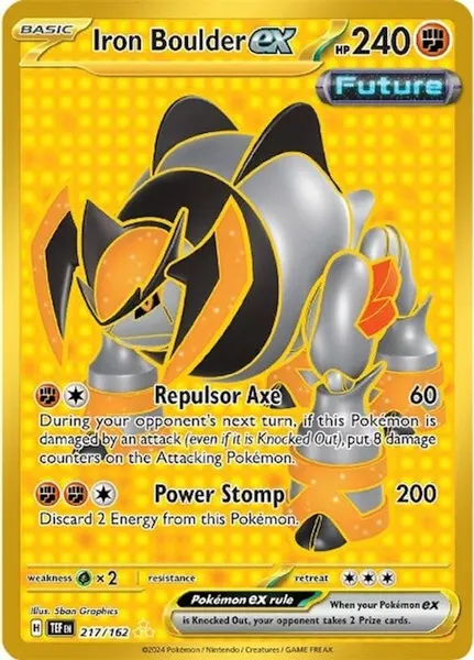 Iron Boulder ex 217/162
