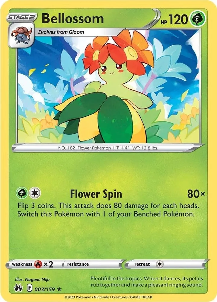 Bellossom 003/159 — front