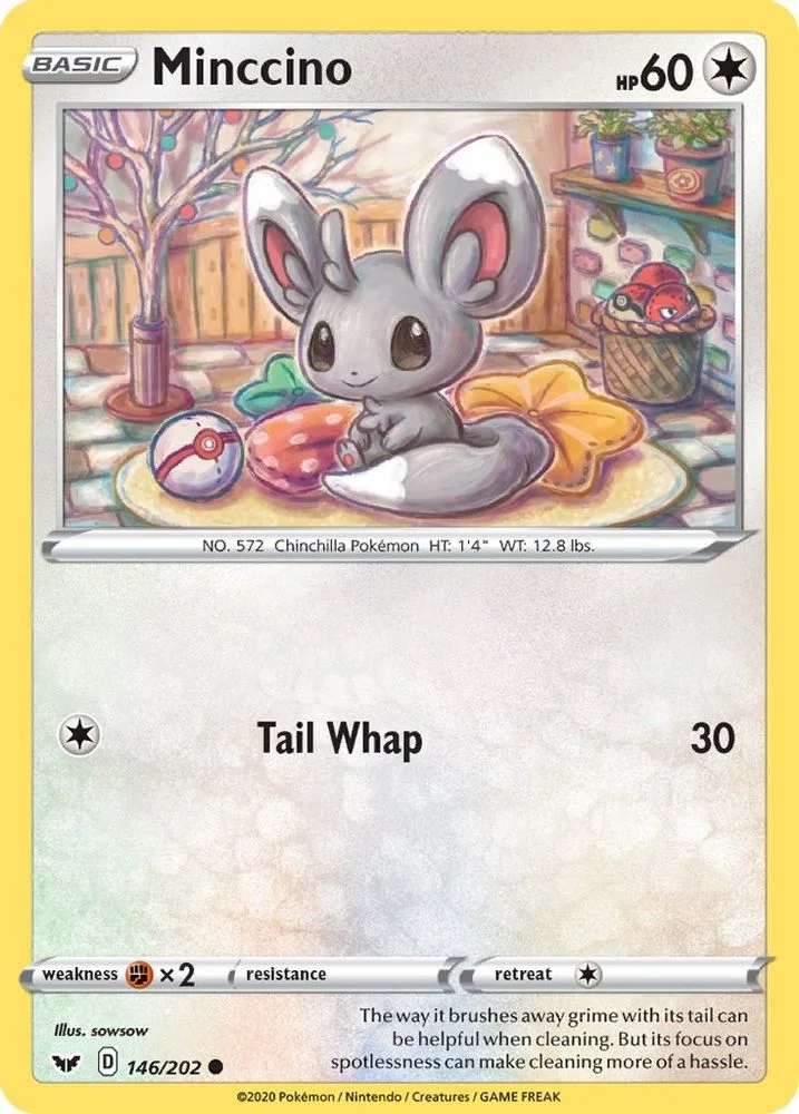 Minccino 146/202 — front