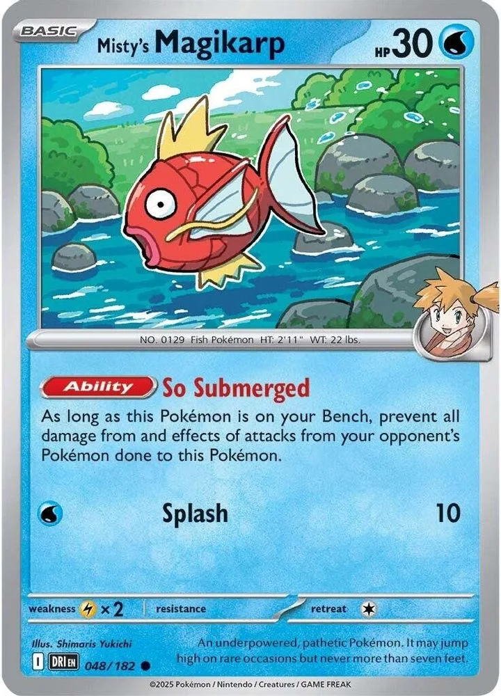 Misty's Magikarp 048/182 — front