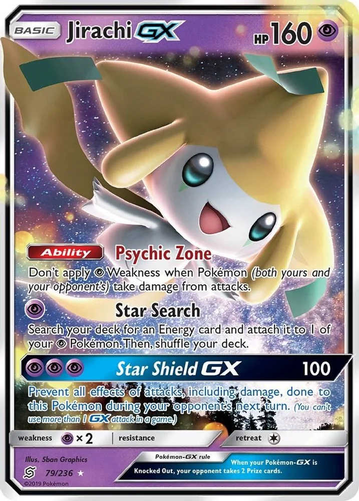 Jirachi GX 79/236 — front