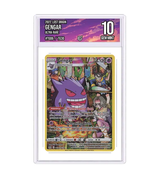 Gengar TG06/TG30 · BCG 10 Gem Mint