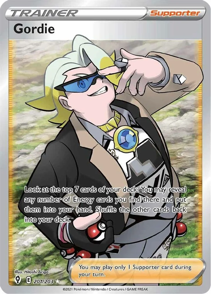 Gordie 201/203 (Full Art) — front