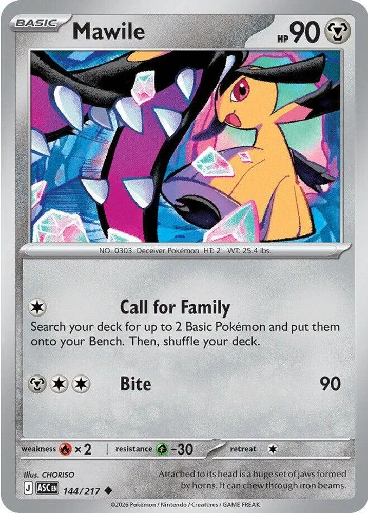 Mawile 144/217 — front