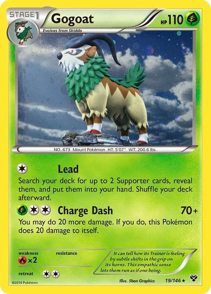 Gogoat 019/146 (Cosmos Holo) — front