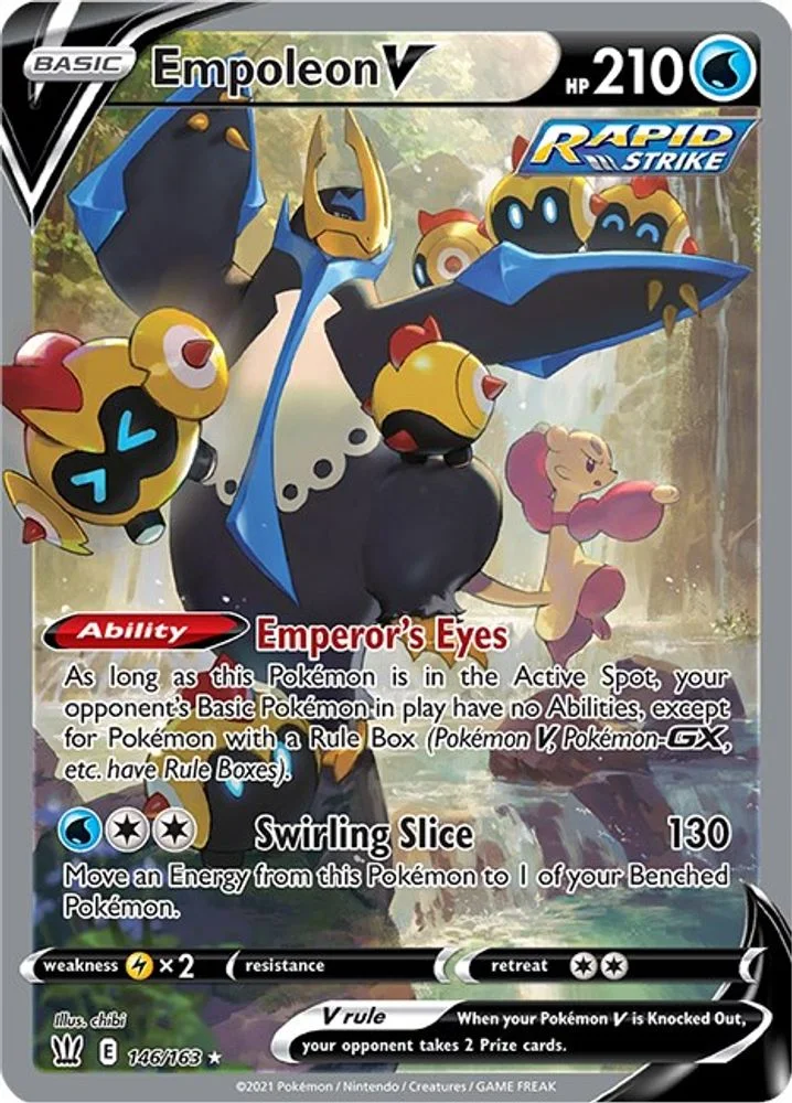 Empoleon V 146/163 (Alternate Full Art) — front