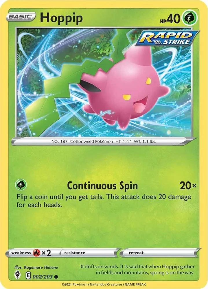 Hoppip 002/203 — front