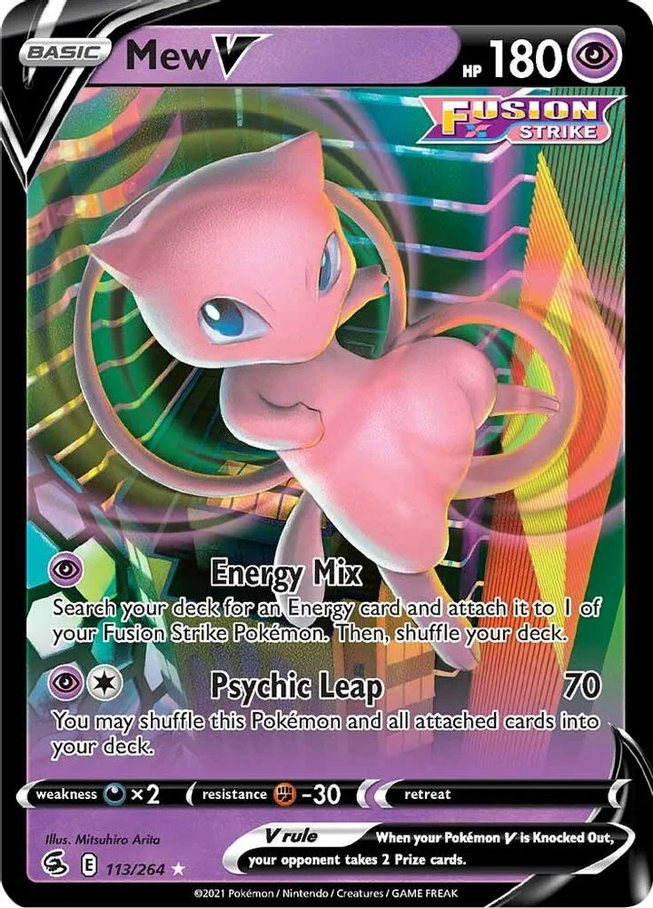 Mew V 113/264 — front