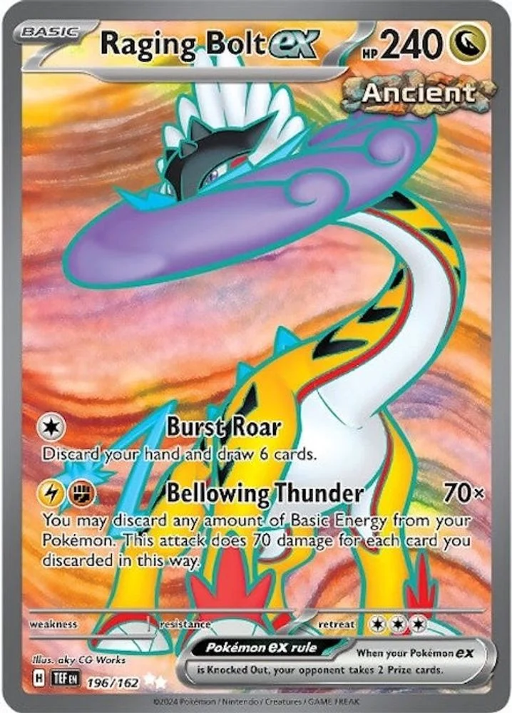 Raging Bolt ex 196/162 — front