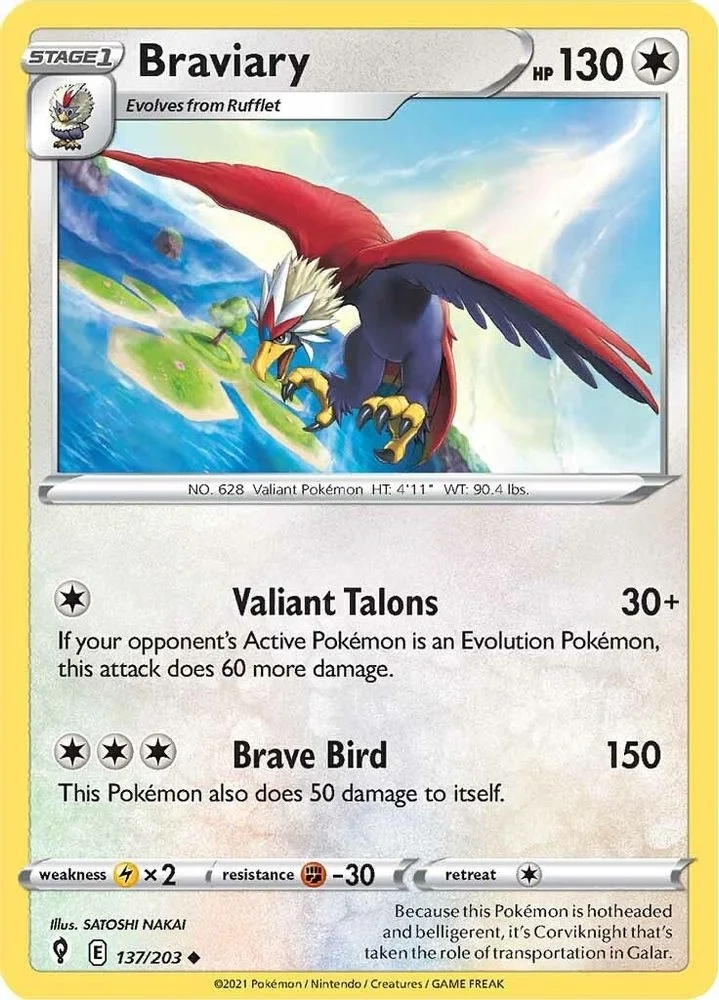Braviary 137/203 — front