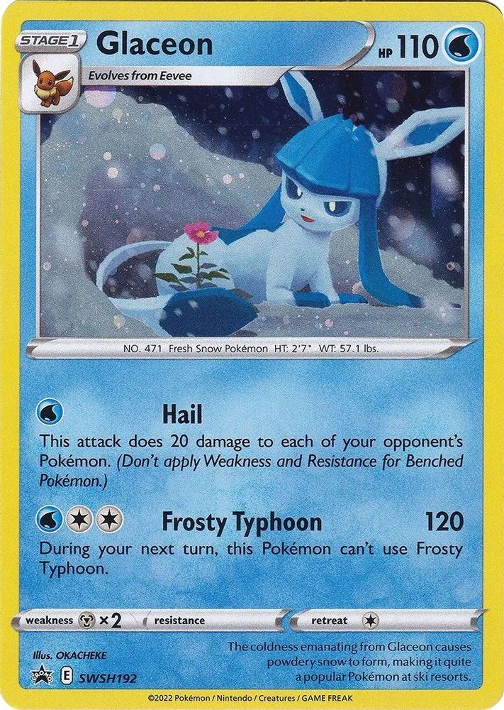 Glaceon - SWSH192 — front