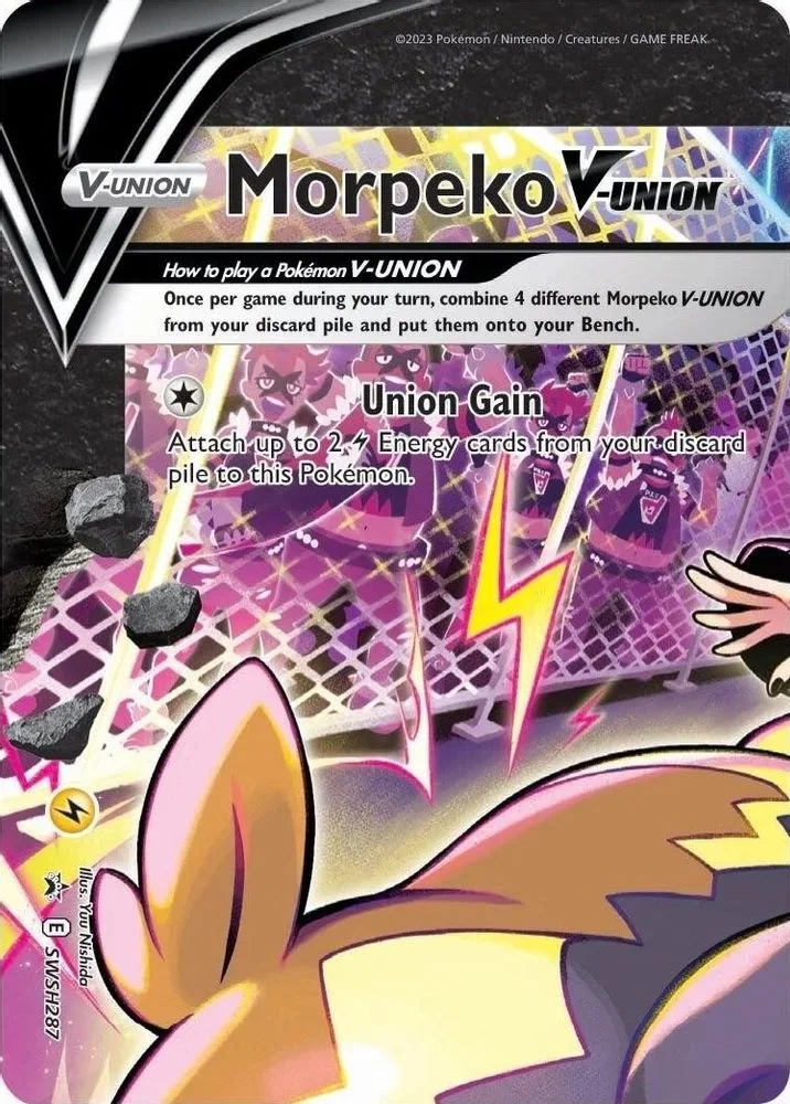Morpeko V-Union - SWSH287 — front