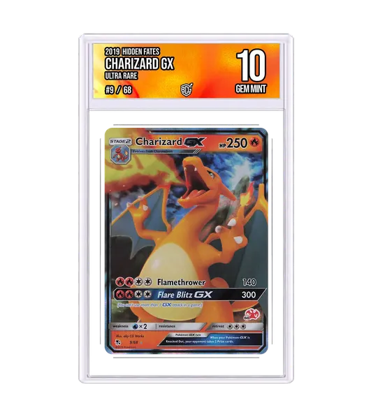 Charizard GX 9/68 · BCG 10 Gem Mint