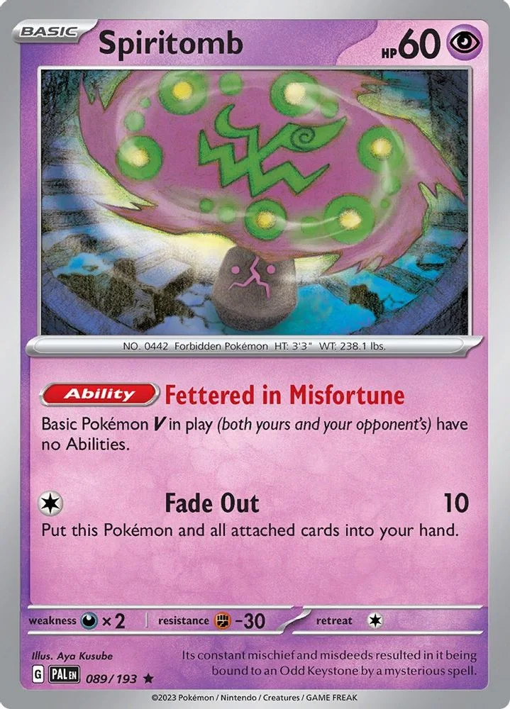 Spiritomb 089/193 — front