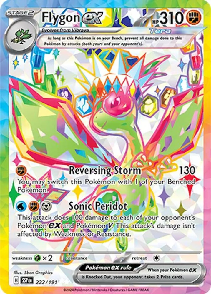 Flygon ex 222/191 — front