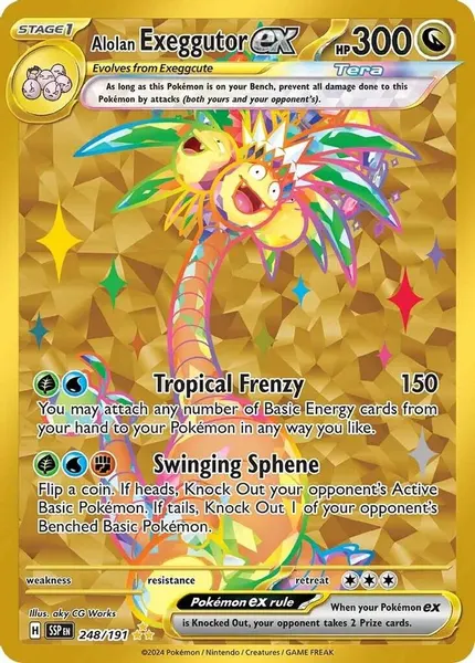 Alolan Exeggutor ex 248/191