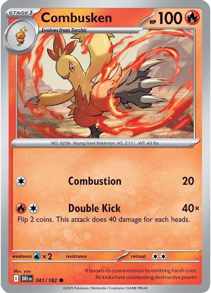 Combusken 041/182 — front