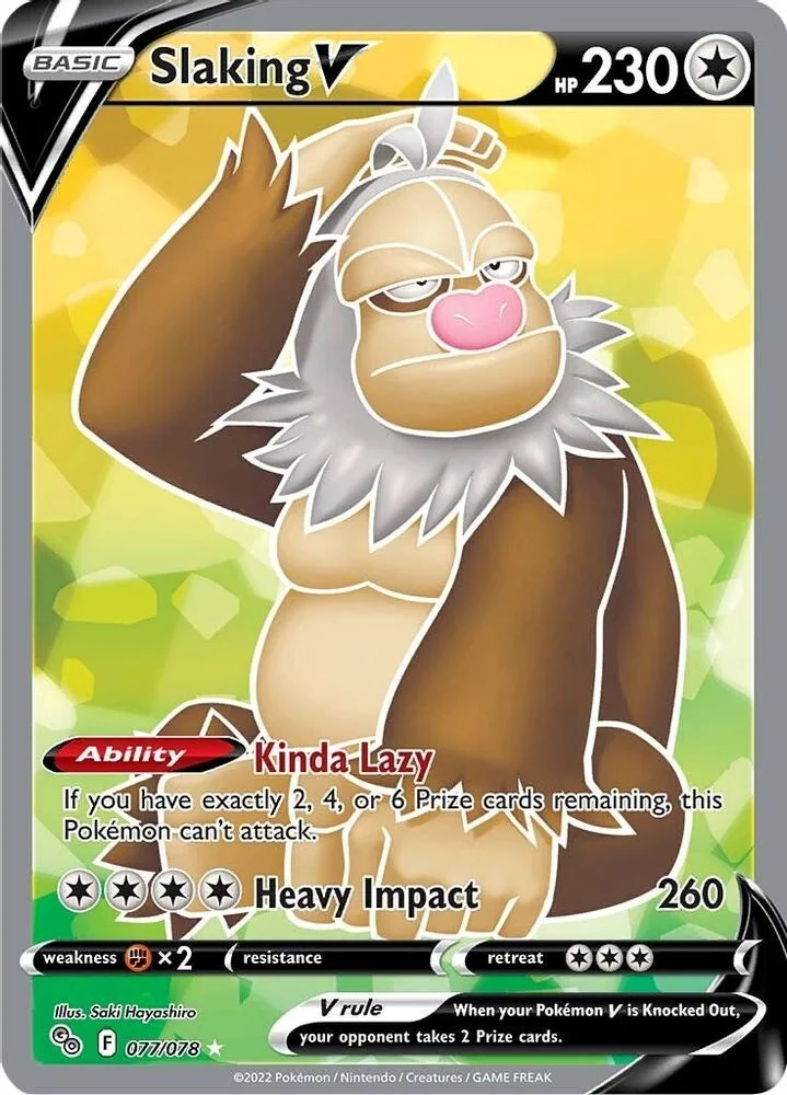 Slaking V 077/078 (Full Art) — front