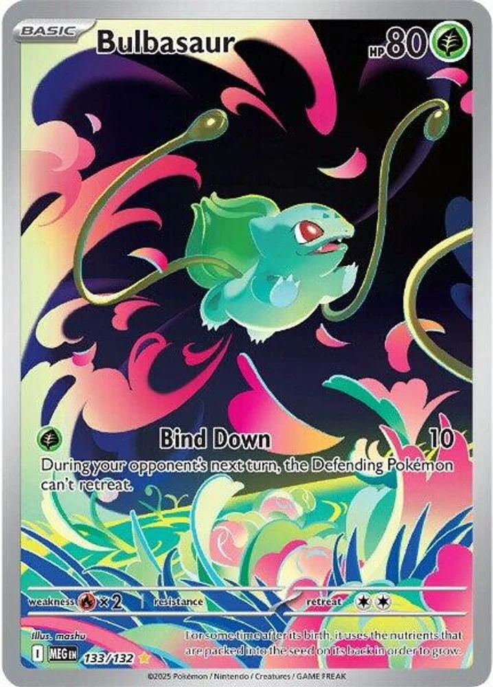 Bulbasaur 133/132 — front