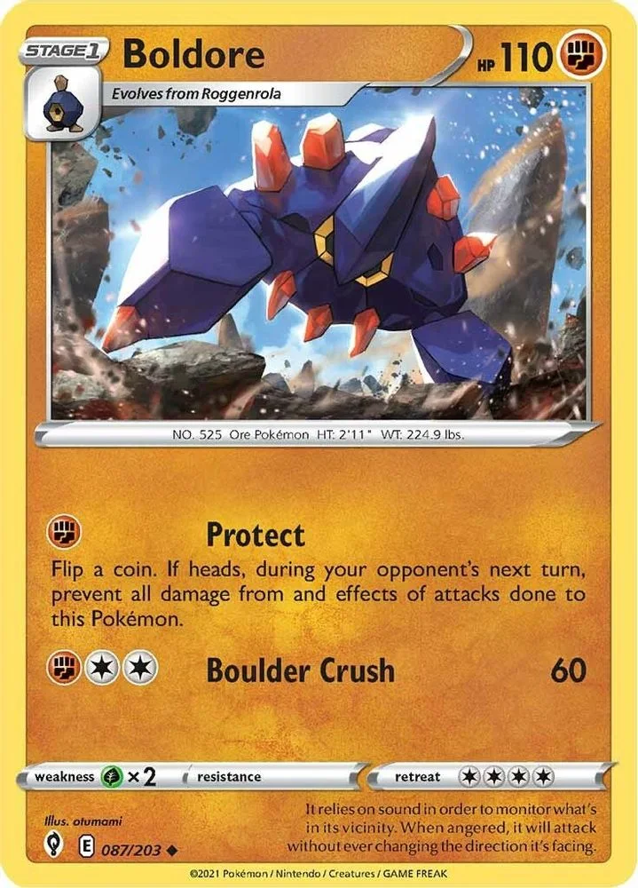 Boldore 087/203 — front