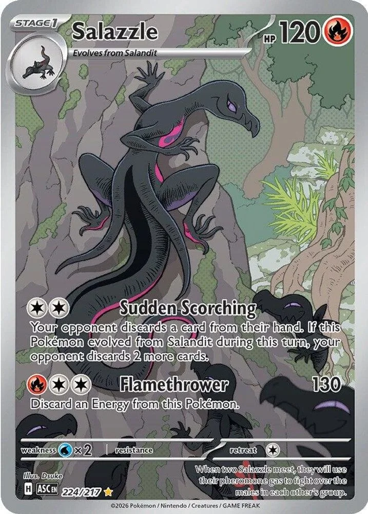 Salazzle 224/217 — front