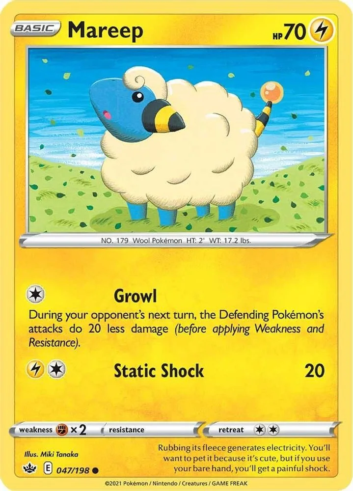 Mareep 047/198 — front