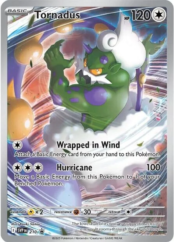 Tornadus 210 — front