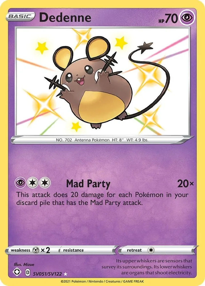 Dedenne SV051/SV122 — front