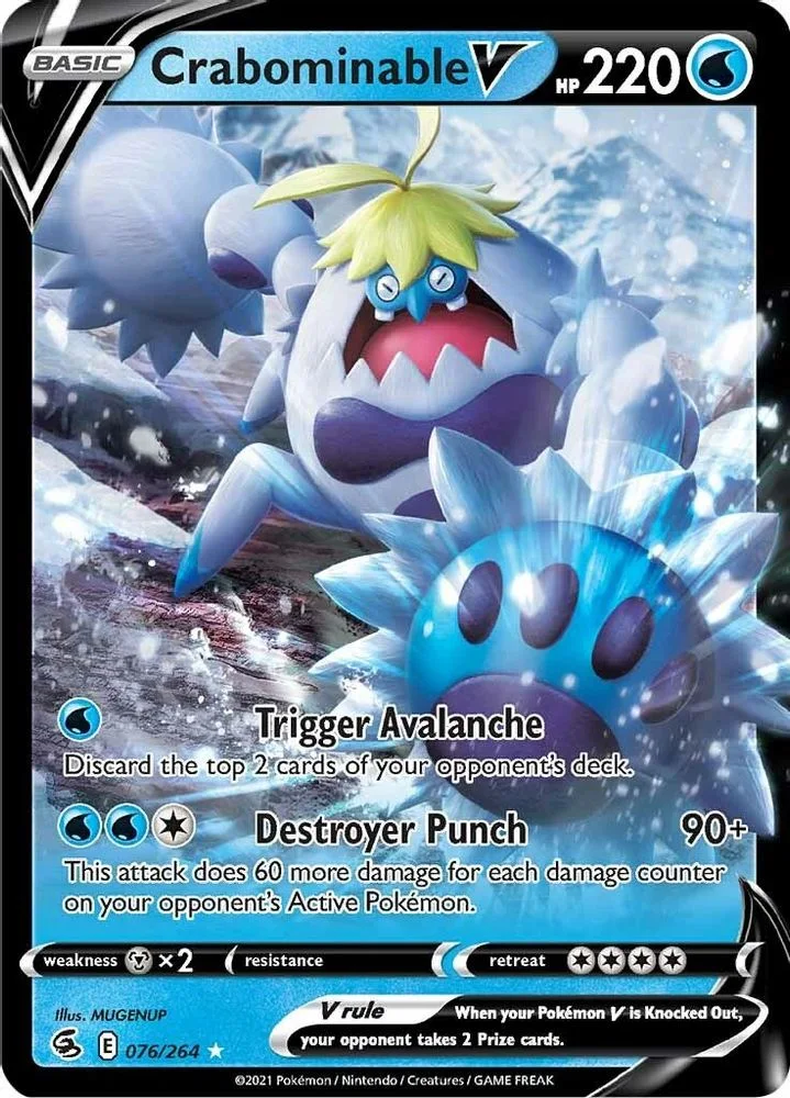 Crabominable V 076/264 — front