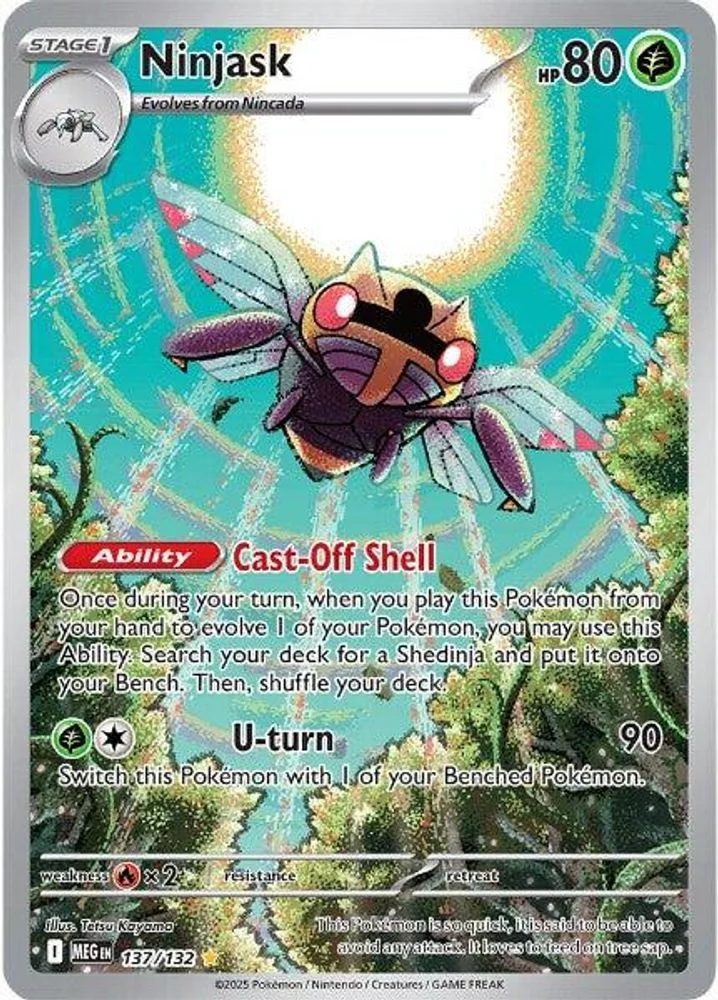 Ninjask 137/132 — front