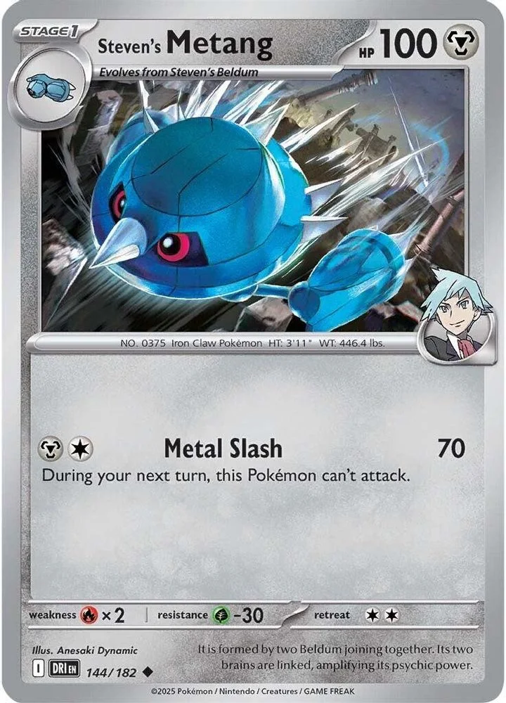 Steven's Metang 144/182 — front