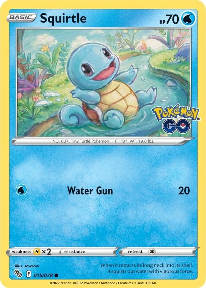 Squirtle 015/078 — front