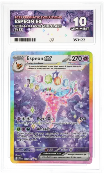 Espeon EX 155/131 · ACE 10 Gem Mint
