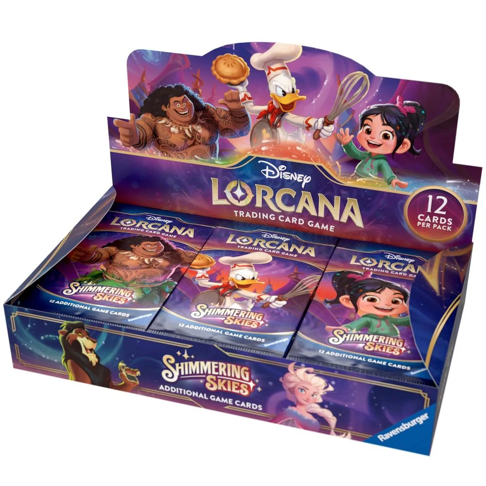 Disney Lorcana: Shimmering Skies Booster Box — front