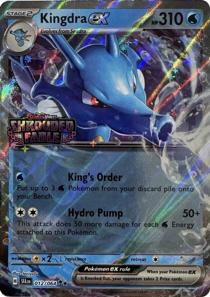 Kingdra ex 012/064 — front