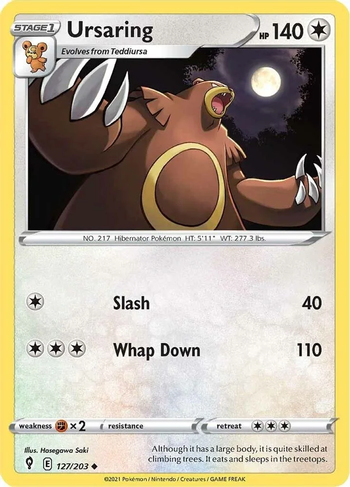 Ursaring 127/203 — front