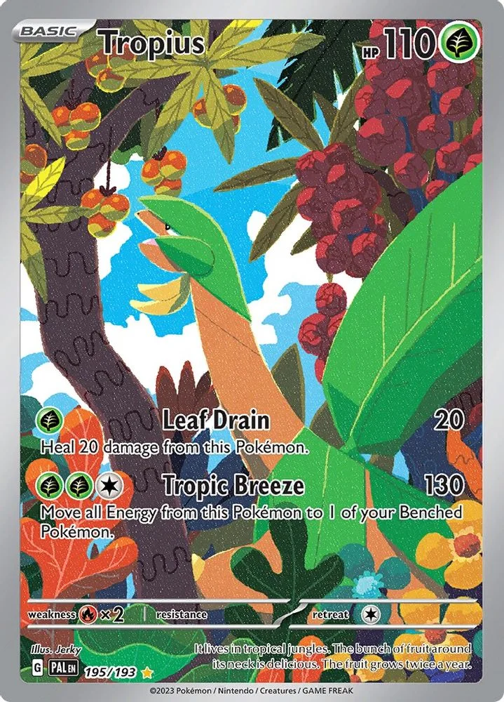 Tropius 195/193 — front