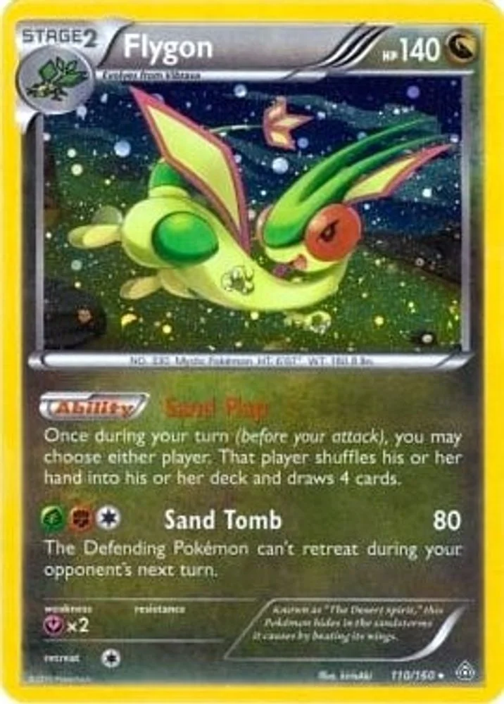 Flygon 110/160 (Cosmos Holo) — front