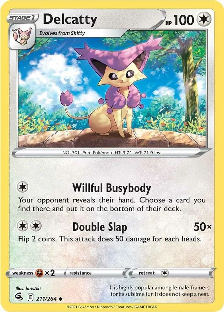 Delcatty 211/264 — front