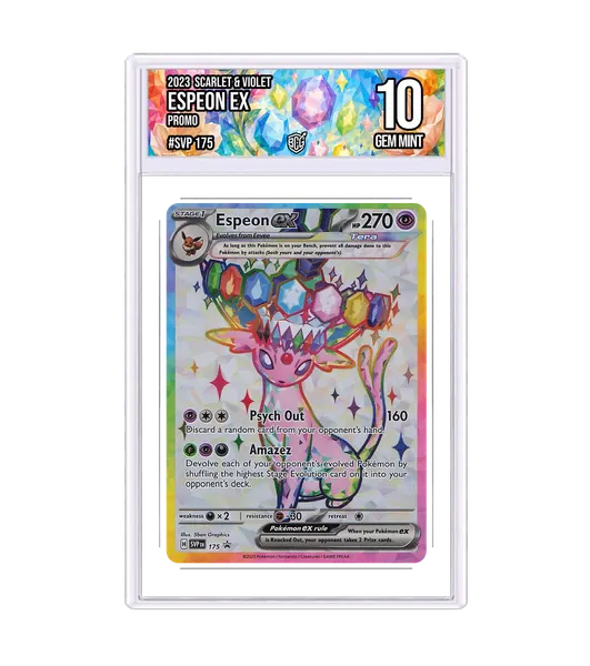 Espeon ex SVP 175 · BCG 10 Gem Mint
