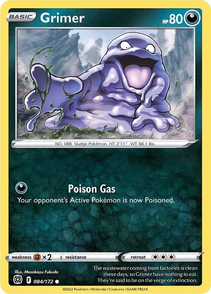 Grimer 084/172 — front