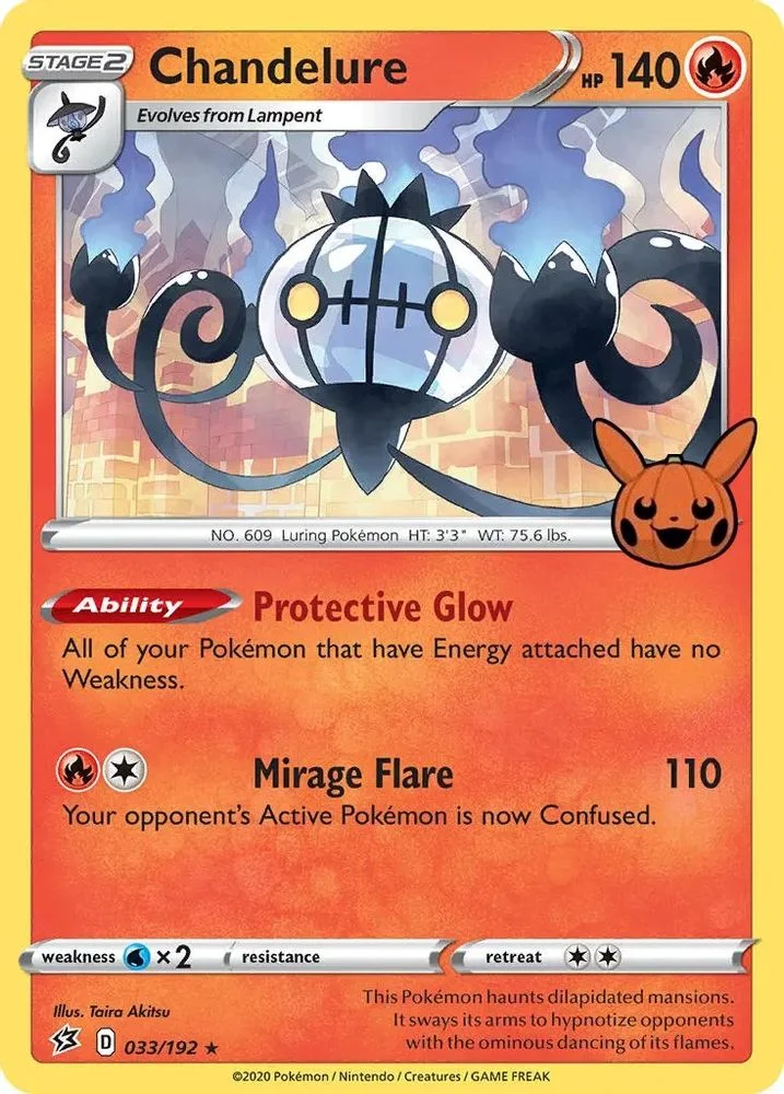 Chandelure 033/192 — front