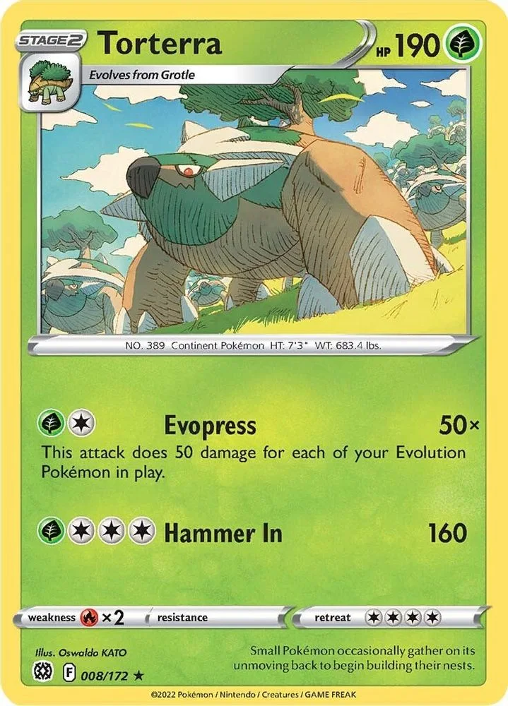 Torterra 008/172 — front