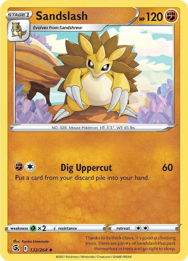 Sandslash 132/264 — front